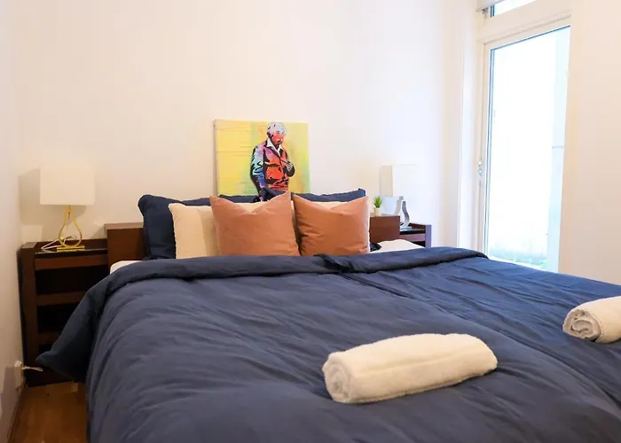 Modern Comfort In The Heart Of アパート ベルゲン
