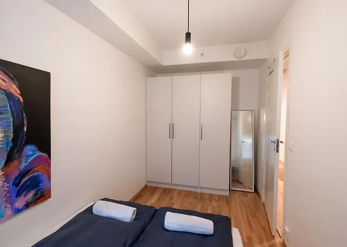 Modern Comfort In The Heart Of アパート ベルゲン